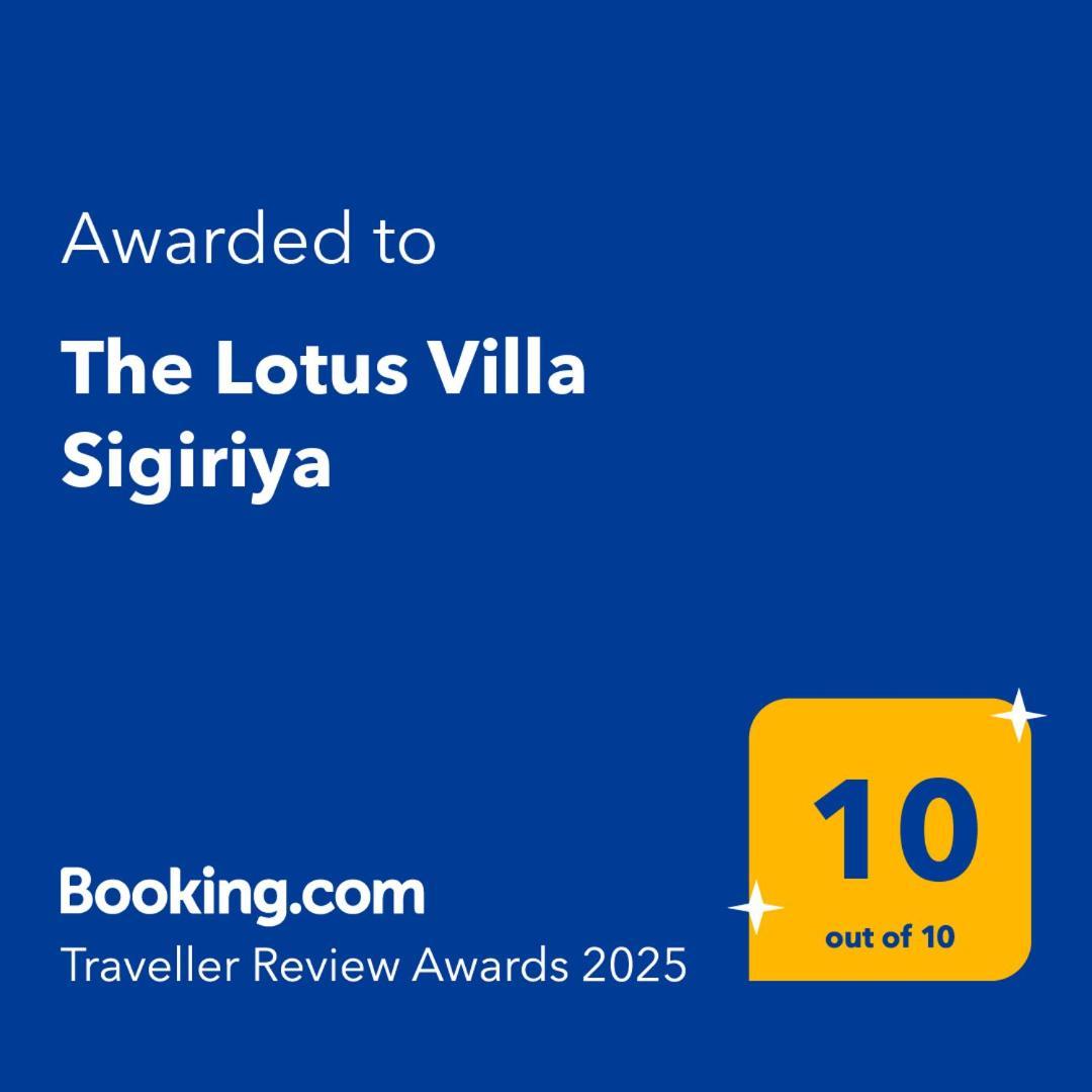 The Lotus Villa 锡吉里亚 外观 照片